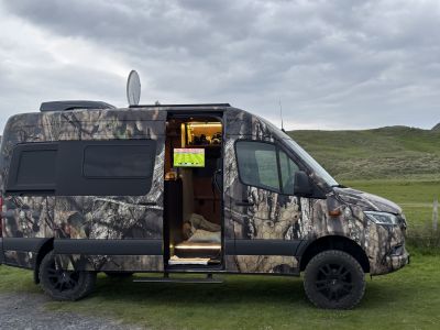 Camper Vollfolierung Camouflage