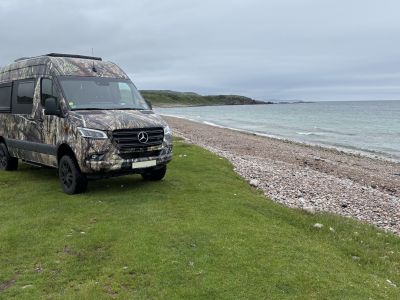Camper Vollfolierung Camouflage